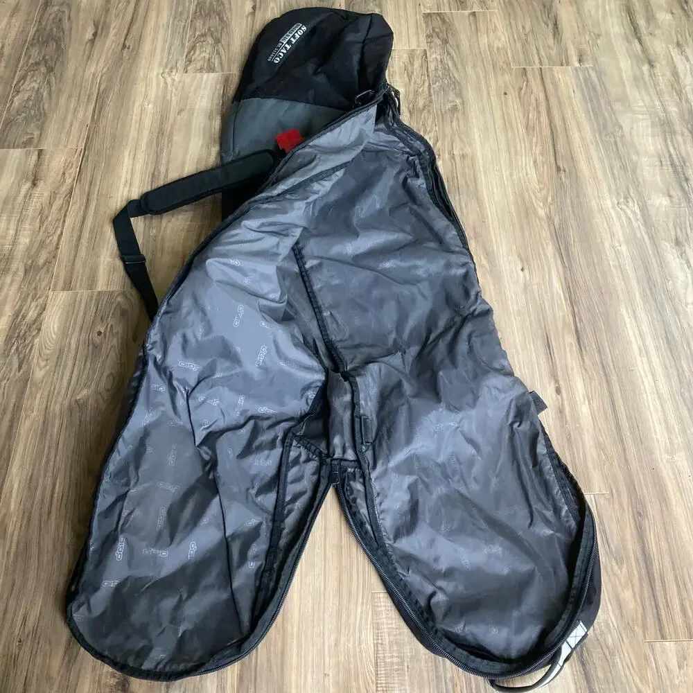 Ogio Duffle Soft Taco Snowboard Bag Black Gray Padded Travel Winter Sports 64x16